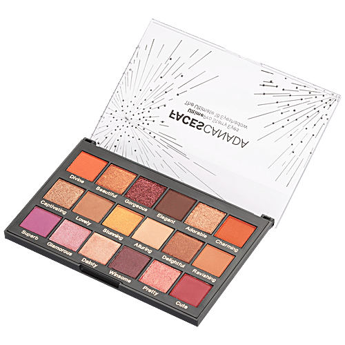 Faces Canada Ultime Pro Starry Eyes The Ultimate Eye Shadow - High Coverage, 36 g  