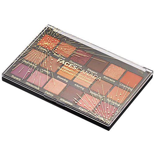 Faces Canada Ultime Pro Starry Eyes The Ultimate Eye Shadow - High Coverage, 36 g  