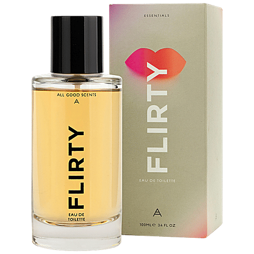 All Good Scents Eau De Toilette - Flirty, Long-Lasting & Dense Fragrance, For Women, 100 ml  