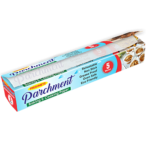 Freshmetz Parchment Paper - Grease Resistant, Hygienic Material, 5 mtr  