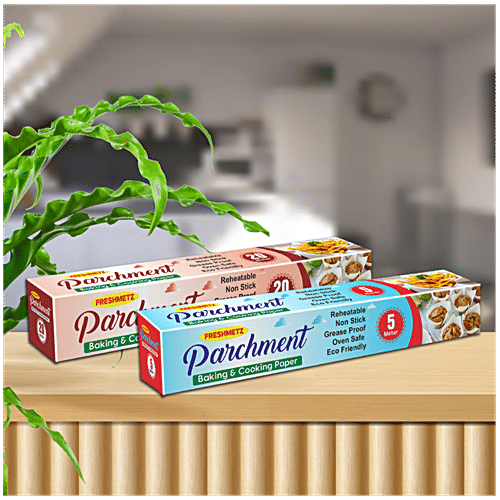 Freshmetz Parchment Paper - Grease Resistant, Hygienic Material, 5 mtr  