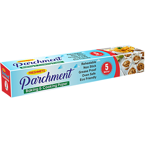 Freshmetz Parchment Paper - Grease Resistant, Hygienic Material, 5 mtr  