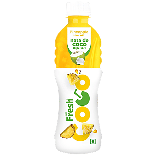 Buy Mr. Fresh Coco Pineapple Drink With Nata De Coco Refreshing Fruity Beverage, Vitamin C