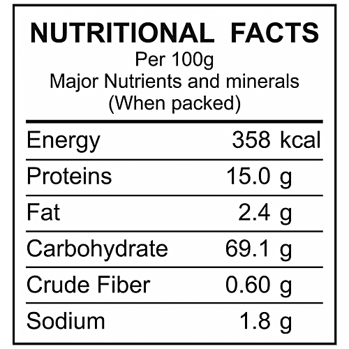 Mambalam Iyers Samba Wheat Rava Upma Mix - Natural, Spice Mix, No Preservatives, 200 g Box