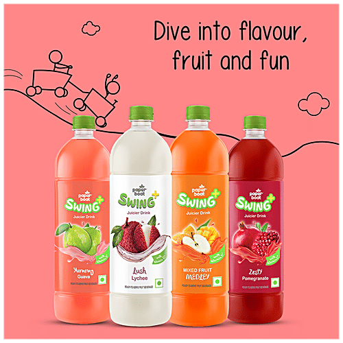 Buy Paper boat Swing Juicier Drink With Vitamin D Zesty Pomegranate