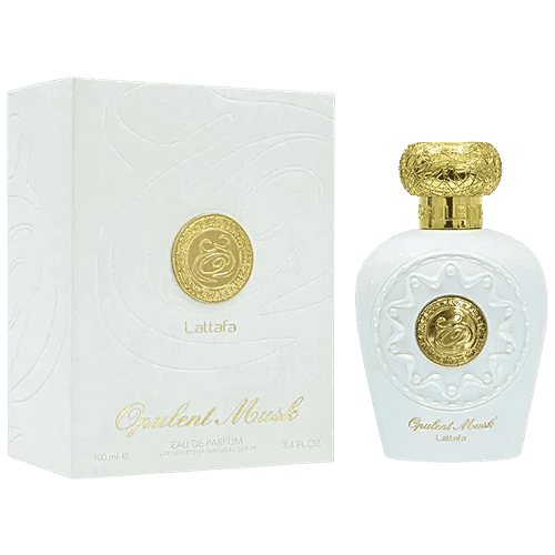 Lattafa Opulent Musk Eau De Parfum - Imported, Long Lasting, Perfumed Body Spray, For Men & Women, 100 ml  