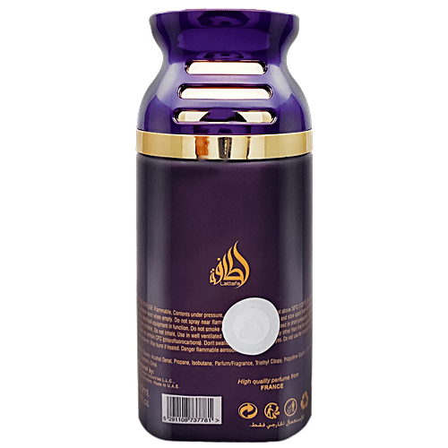 Lattafa Badee Al Oud (Amethyst) Concentrated Deodorant - Imported, Long Lasting, Perfumed Body Spray, For Men & Women, 250 ml  