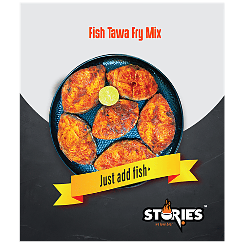 Stories Fish Tawa Fry Mix - Spices Blend, No Artificial Ingredients, Flavours, 50 g  