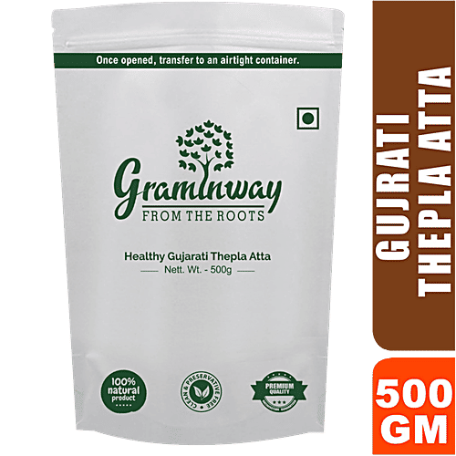 Buy Graminway Healthy Gujarati Thepla Atta Spices Blended, Whole