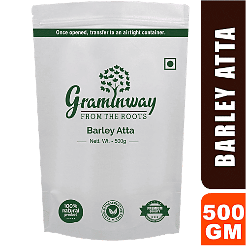 Buy Graminway Barley Atta Healthy Alternative To Wheat Flour, Helps