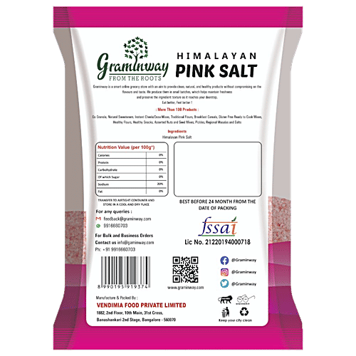Buy Graminway Himalayan Pink Salt Natural Minerals Rich Seasoning