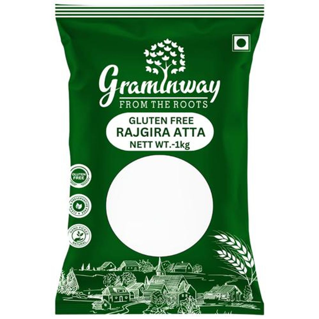Graminway Rajgira Atta / Amaranth Flour - Gluten Free , High Protein, For A Healthy Lifestyle, 1 kg 