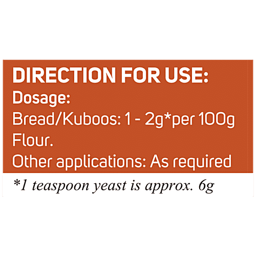 Buy Grain N Grace Active Dry Yeast For Pizza, Pasta, Baking