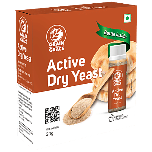 Buy Grain N Grace Active Dry Yeast For Pizza, Pasta, Baking
