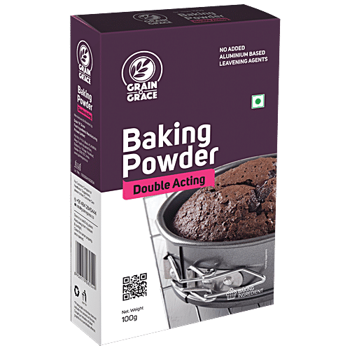Buy Grain N Grace Baking Powder Double Acting, No Added Aluminium