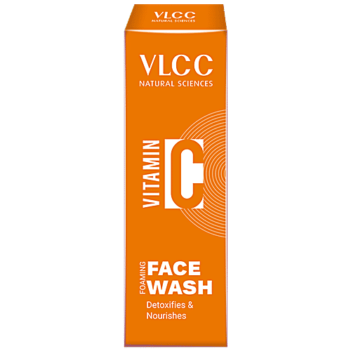 Buy VLCC Vitamin C Foaming Face Wash Detoxifies & Nourishes Online at