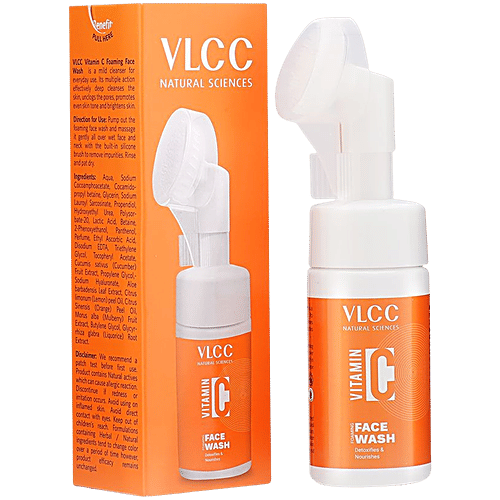 Buy VLCC Vitamin C Foaming Face Wash Online at Best Price of Rs 183.2
