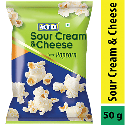 Buy ACT II Ready To Eat Popcorn Sour Cream & Cheese, Crispy, Crunchy