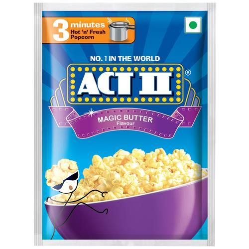 ACT II Instant Popcorn - Magic Butter Flavour, 30 g  