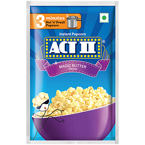 ACT II Magic Butter Instant Popcorn, 35 g  