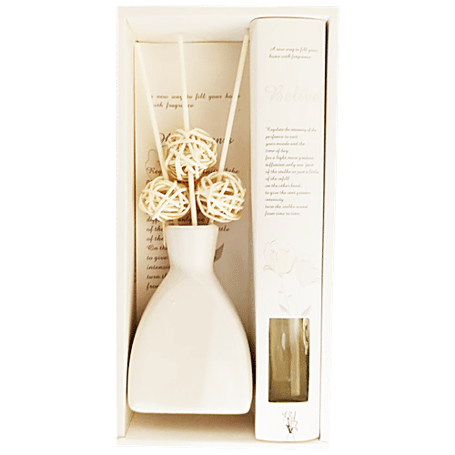 Arham Reed Diffuser Set -  Aromatherapy Essential, Attractive Decor, Gifting Item, For Home, Office Use, 400 g Pouch 