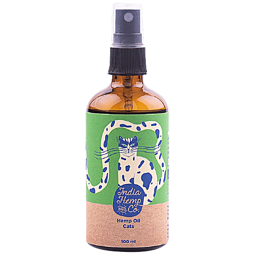 Buy India Hemp and Co Hemp Seed Cat Oil Relieves Anxiety, Easy To