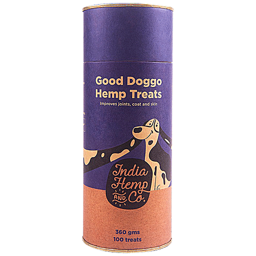 Buy India Hemp and Co Good Doggo Hemp Treats High Protein, Anti