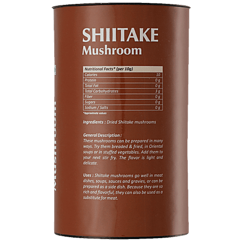 Buy Naturesmith Shitake Mushroom Rich In Vitamin D, Aids Weight Loss