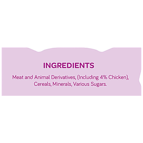 Whiskas Wet Cat Food - Adult Cats ,1+Years, Chicken in Gravy Flavour, Balanced Nutrition, 4 kg (48 packs x 85 g each) Healthy and Tasty
Complete and Balanced Nutrition
Wet Cat Food