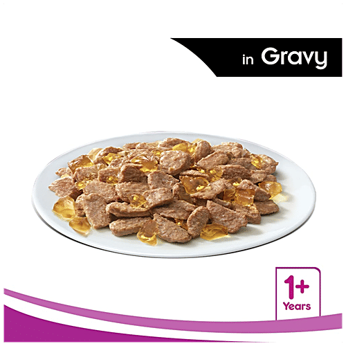 Buy Whiskas Wet Cat Food 1+Years, Adult Cats, Tuna In Jelly Flavour