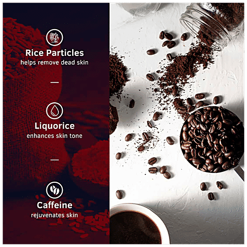 Ustraa Power Face Wash Energise & De-Tan - Dermatologically Tested, With Caffeine & Clove Oil, No Sulphates & Parabens, 200 g  