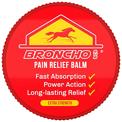 Buy Broncho Rub Pain Relief Balm Extra Strength, Fast Absorption