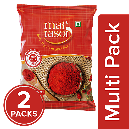 Buy Mai Rasoi Red Chilli/ Lal Mirch Powder Pure, Premium Quality