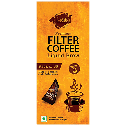 Buy Trelish Filter Coffee Liquid Brew Ready To Use Concoction, From