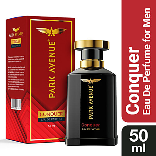 Park Avenue Eau De Perfume - Conquer, Mix Of Citrus, Exotic Spices & Woody Vanilla, 50 ml