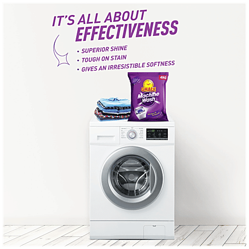 Buy Ghadi Machine Wash Detergent Powder, Lavender Fragrance, Compatible