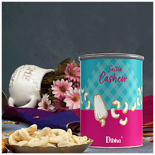 Dibha Salted Cashew - Add To Cereal Breakfast, 100 g  
