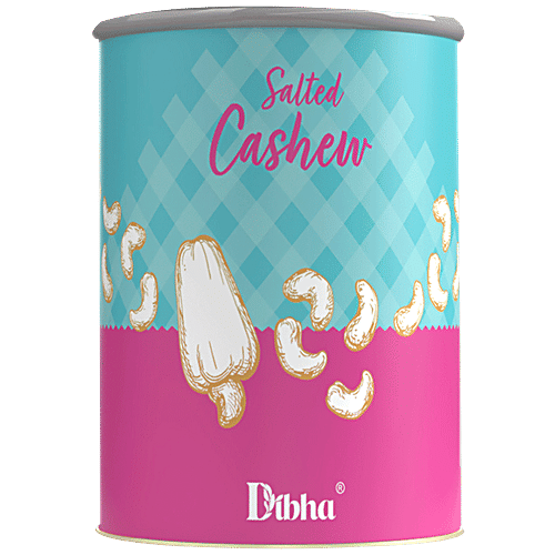 Dibha Salted Cashew - Add To Cereal Breakfast, 100 g  
