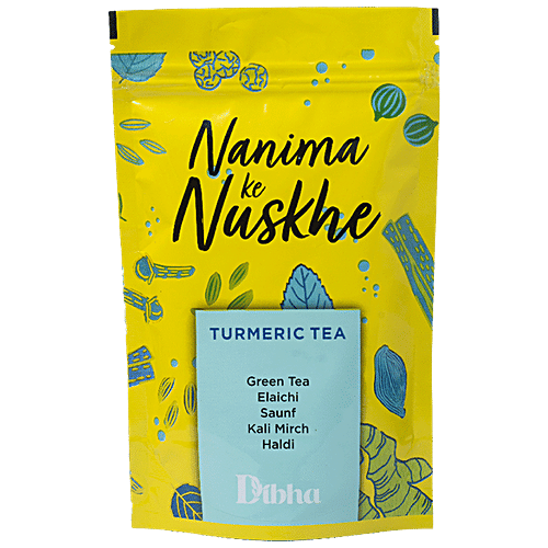 Buy Dibha Turmeric Tea Remedy For Sore Throat & Blocked Nose Online