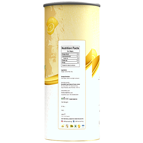 Buy Dibha Lemon Ginger Tea Reduces Inflammation & Headaches Online at Best Price of Rs 200