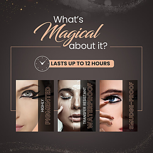 ColorBar Intensely Rich Kajal Duo - Creatively Black, Long Wearing, Smudge Proof, Water Resistant, 0.6 g (Pack of 2) 