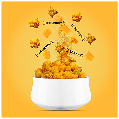 Buy 515PM Gourmet Popcorn Kernels & Cheddar Cheese Powder Imported From USA, GlutenFree
