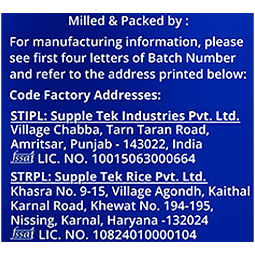 Zeeba Everyday Super Mongra Basmati Rice - Pure Authentic & Delicious Taste, Unique Aroma, 1 kg  