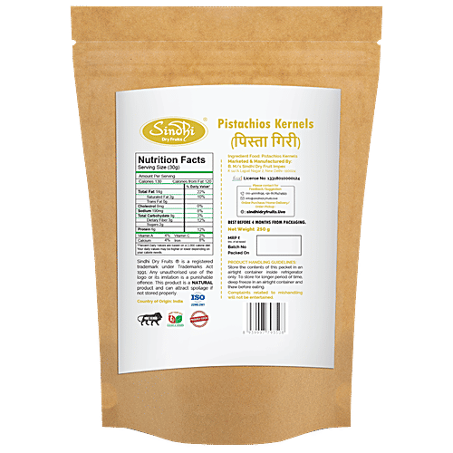 Buy Sindhi Pistachio Kernels Promotes Eye Health, Helps In Weight