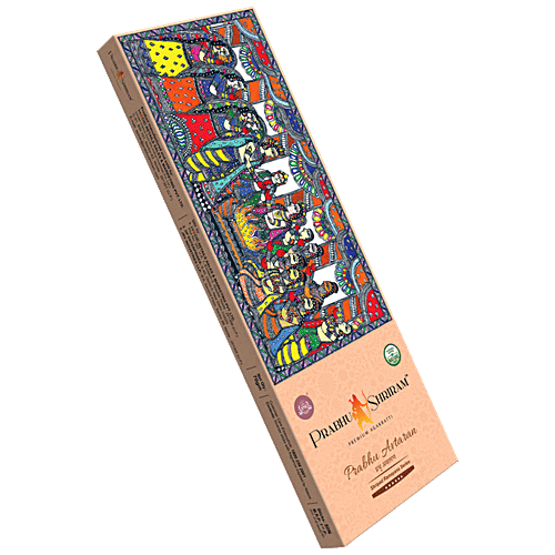 Prabhu Shriram Ramayana Series Prabhu Avtaran Premium Incense Sticks/Agarbatti - Provides Long-Lasting Fragrance, 70 g (Pack of 50)