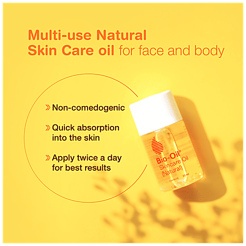 Buy BioOil BioOil Natural, 100 Natural Skincare Oil for Glowing Skin. Acne Scar Removal