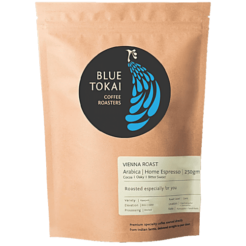 Buy Blue Tokai Vienna Roast Home Espresso Coffee 100 Arabica, Dark