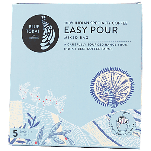 Buy Blue Tokai Easy Pour Mixed Bag Instant Coffee, Light to Dark