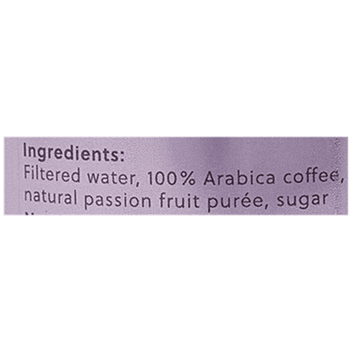 Blue Tokai Cold Brew Coffee - Passion Fruit, No Milk, Ready To Drink, 250 ml  