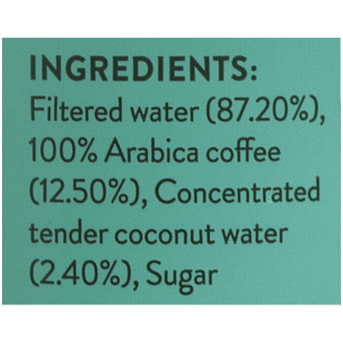 Blue Tokai Cold Brew Coffee Tender Coconut - Made With Arabica, No Milk, 250 ml Can